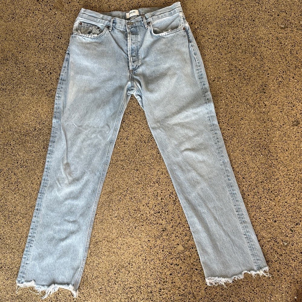 AGOLDE Low Slung Baggy 100% Organic Cotton Denim